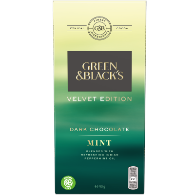 Green & Blacks Velvet Mint Dark Chocolate